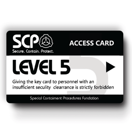 Fundación SCP - ID Level 5 — Cod 923 —