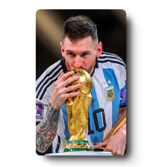 Selección Argentina — Messi Cod MESSI 2609-01 — - Imagen 2